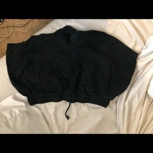 black mossimo canvas shorts